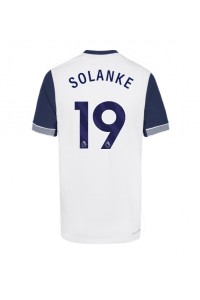 Tottenham Hotspur Dominic Solanke #19 Fotballdrakt Hjemme Klær 2024-25 Korte ermer